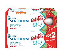 Sensodyne Dentifrice pro-émail Enfant 2-6 ans menthe douce 2x50 ml