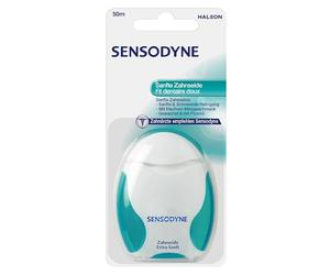 Sensodyne Fil dentaire extra doux avec goût menthe et fluorure, 1 x 50 m