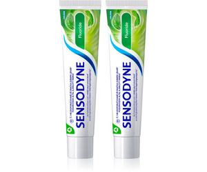 Sensodyne Fluoride dentifrice pour dents sensibles 2x75 ml