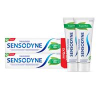 Sensodyne Fresh Mint Dentifrice Tube 2x75ml