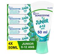 Sensodyne Junior 6-12 Ans Lot de 4 x 50 ml