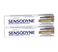 Sensodyne Pâte Dentifrice Soin Complet - Lot de 2x75 ML - Sensibilité Dentaire Diminuée - Gencives et Dents Protégées - Dents Saines et Solides