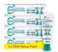 Sensodyne Pronamel Dentifrice réparateur intensif de l'émail, saveur extra fraîche, multipack de dentifrice, 4x75 ml