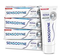 Sensodyne Repair & Protect Whitening, Dentifrice pour dents sensibles, Usage quotidien, lot de 4 x 75 ml