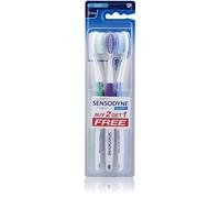 Sensodyne Sensitive Lot de 3 brosses à dents douces et sensibles