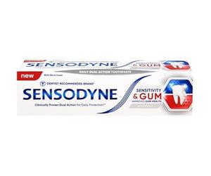 Sensodyne Sensitivity & Gum Lot de 4 tubes de pâte blanchissante pour la protection des dents et du gum - 75 ml