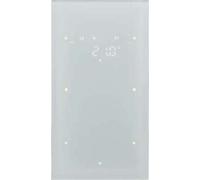 Sensor 2 fases con termostato, configurado, serie berker R.1 de hager, negro