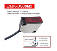 Sensor E3JK-DS30M1/M2 Specular Reflection Photoelectric Switch E3JK-R4M1/M2 Infrared Switch NWPNLXEA(E3JK-DS30M2 240V)