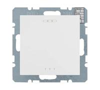 Sensor KNX de CO2, series berker S.x, B.x de hager, blanco polar, mate