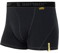 Sensor Merino Doubleface caleçon homme L noir