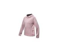 Sensor Merino Upper Traveller avec capuche pour femme rose poudré M
