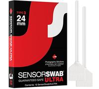 Sensor Swab Ultra Lot de 12 tampons de nettoyage pour capteur d'appareil photo reflex ou reflex numérique Full Frame Mirrorless Canon, Nikon, Sony