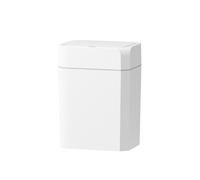 Sensor Trash Can Bathroom Anti Odor Automatic Trash Bin for Toilet White Electric Wastebasket 16L