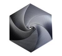 Sensoriel Anti-Stress | Jouet Magique stéréoscopique - Jouet 3D Illusion Optique hexagonale, éducatif pour pour soulager Le Stress