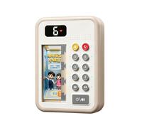 Sensory Activity Board, Elevator Toy with Sound Light Suction Cup Toy