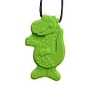 Sensory Chew Necklaces - Creative Silicone Dinosaur-shaped Teething Necklace | Chewy Toy Necklaces For Sensory Kids | Motor Aids Chewing Necklace For Play And Learning
