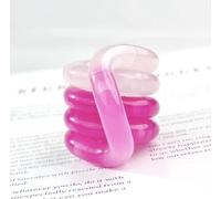 Sensory Fidget String Toys for Kids & Adults & Shaped Quiet Fidget Toys for Anxiety Relief Autism-Creative DIY Brain Tools Stress Relief Therapy Toys(Pink)