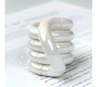 Sensory Fidget String Toys for Kids & Adults & Shaped Quiet Fidget Toys for Anxiety Relief Autism-Creative DIY Brain Tools Stress Relief Therapy Toys(White)