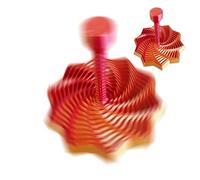 Sensory Fidget Toy 3D Printed Spiral Stars Shapes Retractable, Flexible Stars Toy for Stress Relief and Focus, Desk Accessory for Men Women Boys Girls Youth Students Home Office 4.53x2.76 inches