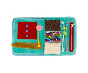 Sensory Manipulation Pad - Therapeutic Fidget Toys for Elderly, Multi-Texture Engagement Tool, Relaxing Motor Skill Booster | Soothing Memory Focus Enhancement, Reduction Essential for Patient Care
