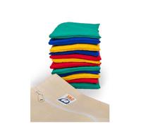 Sensory Owl Sacs Sensoriels Bean Bags Lycra 10x15 cm 12 Pièces Multicolore | Sachets Lestés Remplis de Gravier Naturel pour Ergothérapie & Motricité. Jeu de Lancer, Proprioception, Autisme, TDAH