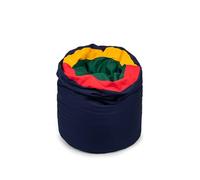 Sensory Owl Tunnel Sensoriel pour Enfants Grand Pouf 90 x 70 cm Tunnel De Jeu Housse en Cotton Remplie De Billes De Polystyrène Réduction du Stress