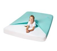 Sensory Sheet | Couverture Sensorielle pour Enfants | Drap de Compression | Couverture de Compression Sensorielle | Couverture Sensorielle | Feuille sensorielle (Aquamarine, Full)