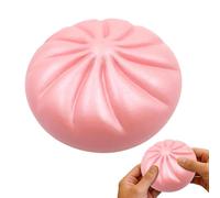 Sensory Squeeze Toy - Calming Stretchy Gadget, Hand Fidget Bun Toy, Soft Silicone Stress Reliever with Slow Rising Texture, Classroom Home School Supplies, Relaxation Focus Aid for Everyday Use