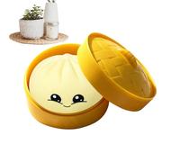 Sensory Squeeze Toy, Calming Stretchy Steamed Bun Shape Fidget for Stress Relief and Relaxation, Soft Slow Rising Squishy, Fun Toy for Boys Girls Students Adults at Home, School, Car, Or Travel