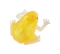 Sensory Squeeze Toy, Frog Dough Fidget, Glitter Slow Rising Stretchy Stress Relief Toy for Adults Students Play Indoor Workplace Travel Home Birthday Christmas Party Gift Fun Use