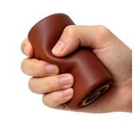Sensory Squeeze Toy, Soft Funny Realistic Relief, 5.3x3x11.5cm Bread Stress Release Figure, Compressible Relaxation Model for Men, Women, Teens, Students, Home, Office, Classroom, Work, Study