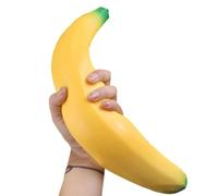 Sensory Squeeze Toy - Soft Realistic Banana, Stretchy Fidget Accessory For Birthday Surprises, Non-sticky Sensory Tool With Flexible Build, Holiday Utility, Stretchy Fidget Accessory For Kids, Adults,