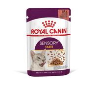 Royal Canin Sensory Taste - Nourriture humide chats adultes, morceaux en sauce - 12 x 85 g