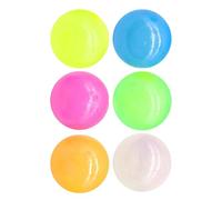 Sensory Toy Sticky Wall Ball | Ball | Stress Relief Toy, 6X Sticky Wall Balls Kids Sensory Toys, High Bounce, Ball In The Dark Lighting, Sticks To Walls, windowss, & Ceilings