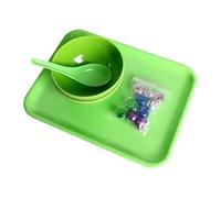 Sensory Toys Set de jouets Preschool Colorful Bell Scooping, kit d'activité pour , outil de coordination œil-main, école maternelle, école à domicile, fête d'anniversaire pour garçons et filles