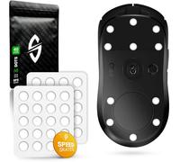 SensoryBoost DPS (d) Dot Skates (PTFE) Pieds de souris universels pour une glisse ultra rapide et un minimum de frottement sur le tissu et le verre (40 pièces Ø 6,5 mm) arrondi, silencieux et durable