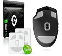 SensoryBoost HPS Glides (Lot de 2) pour Razer Naga X - Équilibre Parfait Entre Vitesse et contrôle - Arrondi et Durable - Patins de Souris de Rechange, Skates - Accessoire pour Souris de Jeu