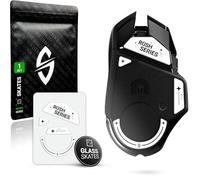 SensoryBoost Rush Lot de patins en verre compatibles avec Logitech G502 Lightspeed - Ultra rapide et doux, poli, arrondi, robuste - Pieds de souris de rechange, patins (pas pour les tapis de souris en