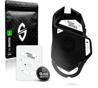 SensoryBoost Rush Lot de patins en verre compatibles avec Logitech G502 (version câble) - Ultra rapide et doux, poli, arrondi, robuste - Pieds de souris de rechange, patins (ne convient pas aux tapis