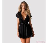 Déshabillé 810-PEI-1 Noir - Taille : L/XL - 40/42