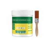 Sentechx Scellant invisible imperméable, revêtement imperméable en polyuréthane, revêtement anti-fuite adhésif en polyuréthane pour la toiture de la salle de bain de la maison (100g)