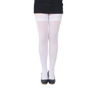 SENTELEGRI Bas de contention opaque en microfibre 40 deniers - Blanc - Medium