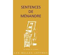 Sentences de Ménandre