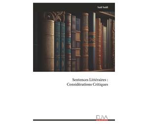 Sentences Littéraires : Considérations Critiques