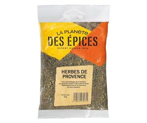 Senteur ensoleillée, éclat d’herbes de Provence - LA PLANETE DES EPICES, mélange subtil de romarin, basilic, thym, marjolaine et sarriette, 65 g - Lot de 6