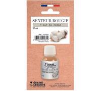 Graine créative – Senteur pour bougie – Fleur de coton – Parfum doux – 27 ml – Fabriqué en France