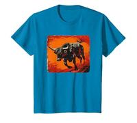 Sentez la charge avec cette tenue de taureau T-Shirt