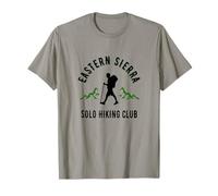 Sentier de Montagne de Californie du Eastern Sierra Solo Hiking Club T-Shirt