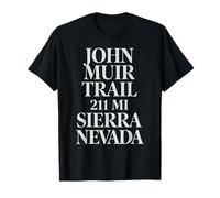 Sentier John Muir 211 milles Sentier de randonnée Minimal de T-Shirt