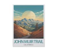 Sentier John Muir Californie，Puzzle 1000 Pièces Puzzle en Papier d'impression Haute Définition Défiez Le Problème Stimuler La Créativité Jeu Interactif（38x26cm）-IF83